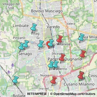 Mappa Via Risorgimento, 20037 Paderno Dugnano MI, Italia (2.38067)