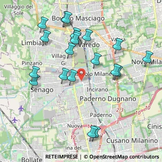 Mappa Via Sempione, 20037 Paderno Dugnano MI, Italia (2.2195)