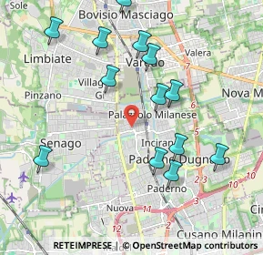 Mappa Via Sempione, 20037 Paderno Dugnano MI, Italia (2.08846)