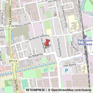 Mappa Via Sempione, 1, 20037 Paderno Dugnano, Milano (Lombardia)