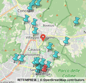 Mappa Via Conicchio, 25136 Nave BS, Italia (2.491)