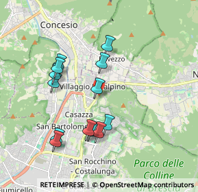 Mappa Via Conicchio, 25136 Nave BS, Italia (1.75154)