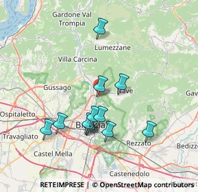 Mappa Via Conicchio, 25136 Nave BS, Italia (6.62333)