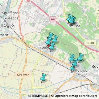 Mappa Via Vittorio Emanuele, 25033 Cologne BS, Italia (1.99385)
