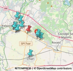 Mappa Via Vittorio Emanuele, 25033 Cologne BS, Italia (3.48333)
