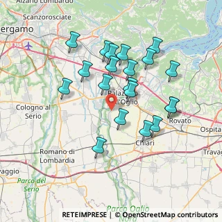 Mappa Via Martin Luther King, 25037 Pontoglio BS, Italia (6.836)