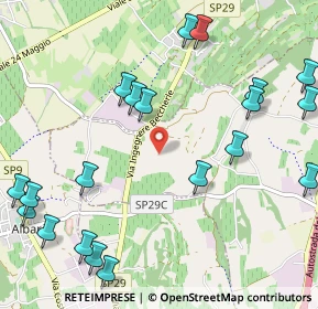 Mappa Località Casalmenini, 37010 Rivoli Veronese VR, Italia (1.3735)