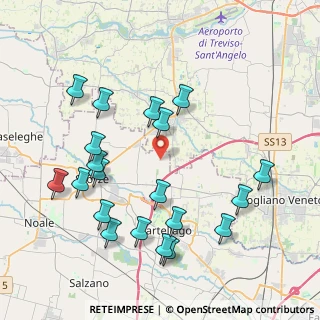 Mappa Via Lodovico Ariosto, 30037 Scorzè VE, Italia (4.379)