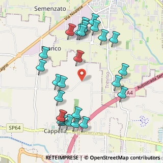Mappa Via Lodovico Ariosto, 31059 Zero Branco TV, Italia (1.11154)