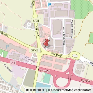 Mappa Via Iseo, 18, 25030 Erbusco, Brescia (Lombardia)