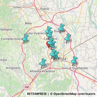 Mappa 36030 Crispi Cavour VI, Italia (5.23636)