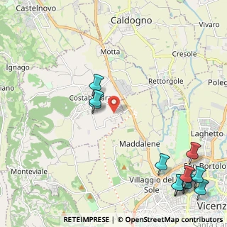 Mappa 36030 Crispi Cavour VI, Italia (3.10833)