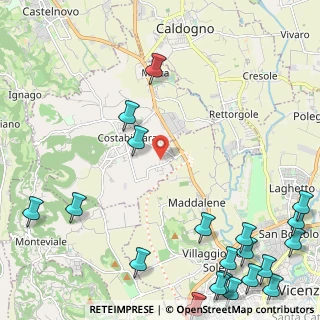Mappa 36030 Crispi Cavour VI, Italia (3.5065)