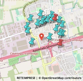 Mappa Via dei Chiosi, 20873 Cavenago di Brianza MB, Italia (0.404)