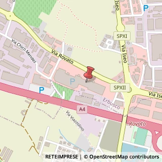 Mappa Via Rovato, 44, 25030 Roccafranca, Brescia (Lombardia)