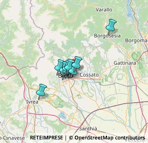 Mappa Via Cesare Battisti, 13845 Ronco Biellese BI, Italia (7.18727)