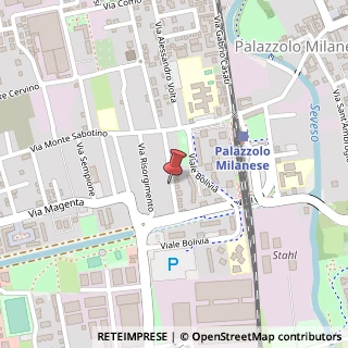 Mappa Via Camillo Benso Conte di Cavour,  15, 20051 Paderno Dugnano, Milano (Lombardia)