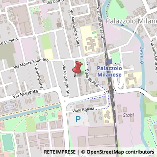 Mappa Via Camillo Benso Conte di Cavour, 14, 20037 Paderno Dugnano, Milano (Lombardia)