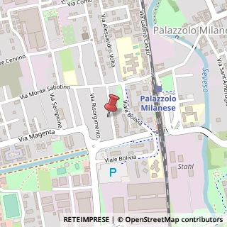 Mappa Via Camillo Benso Conte di Cavour, 16, 20037 Paderno Dugnano, Milano (Lombardia)