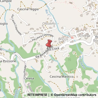 Mappa Via Benedetto Croce, 32, 13814 Pollone, Biella (Piemonte)