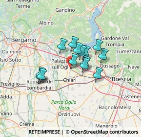 Mappa Via della Croce, 25033 Cologne BS, Italia (9.55533)