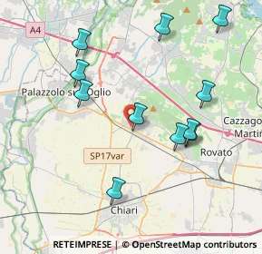 Mappa Via della Croce, 25033 Cologne BS, Italia (4.04909)