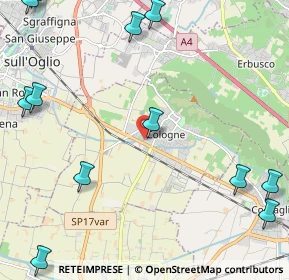 Mappa Via della Croce, 25033 Cologne BS, Italia (3.26769)
