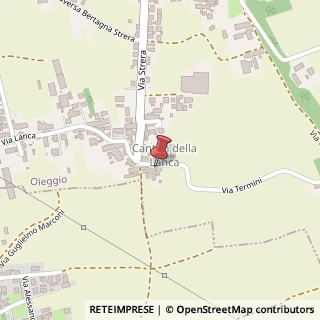 Mappa Strada dei Termini, 2, 28047 Oleggio, Novara (Piemonte)