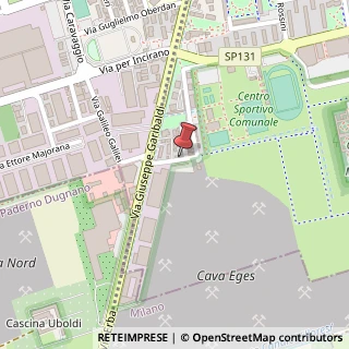 Mappa Via Cava Madonnina, 5, 20834 Nova Milanese, Monza e Brianza (Lombardia)