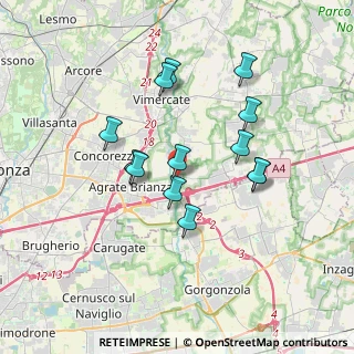 Mappa Via Delli Casati, 20864 Agrate Brianza MB, Italia (3.13308)