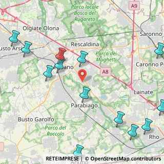 Mappa Via Antonio Gramsci, 20028 San Vittore Olona MI, Italia (5.84538)