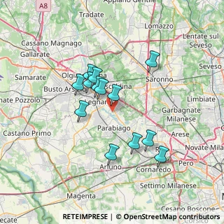 Mappa Via Antonio Gramsci, 20028 San Vittore Olona MI, Italia (5.86077)