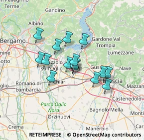 Mappa Via Cantarane, 25035 Erbusco BS, Italia (10.11067)