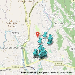 Mappa Via Mino, 13836 Cossato BI, Italia (1.001)