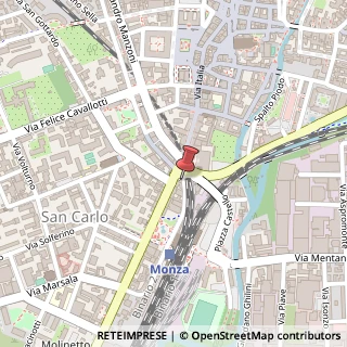 Mappa Via Caduti del Lavoro, 4, 20900 Monza, Monza e Brianza (Lombardia)
