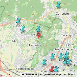 Mappa Via Paolo VI, 25060 Cellatica BS, Italia (3.32769)