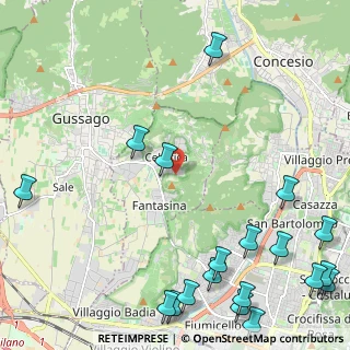Mappa Via Paolo VI, 25060 Cellatica BS, Italia (3.33684)