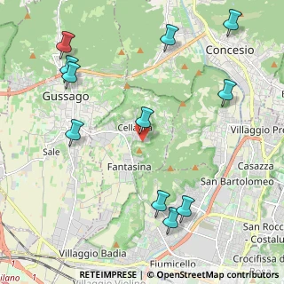 Mappa Via Paolo VI, 25060 Cellatica BS, Italia (2.63818)