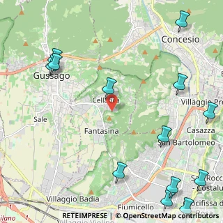 Mappa Via Paolo VI, 25060 Cellatica BS, Italia (3.23154)