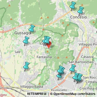 Mappa Via Paolo VI, 25060 Cellatica BS, Italia (2.75286)