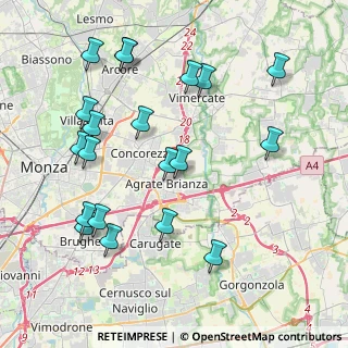 Mappa Via Lecco, 20864 Agrate Brianza MB, Italia (4.4685)