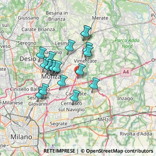 Mappa Via Enrico Toti, 20864 Agrate Brianza MB, Italia (6.341)