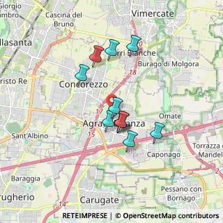 Mappa Via Enrico Toti, 20864 Agrate Brianza MB, Italia (1.37)