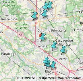 Mappa Via Generale Carlo Alberto Dalla Chiesa, 20045 Lainate MI, Italia (4.23636)