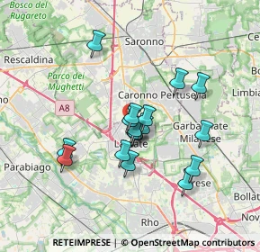 Mappa Via Generale Carlo Alberto Dalla Chiesa, 20045 Lainate MI, Italia (2.84529)