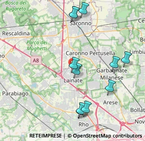 Mappa Via Generale Carlo Alberto Dalla Chiesa, 20045 Lainate MI, Italia (4.25455)