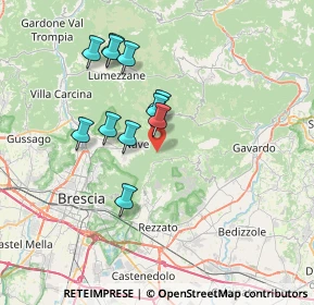 Mappa H8H7+XW, 25075 Nave BS, Italia (6.23364)