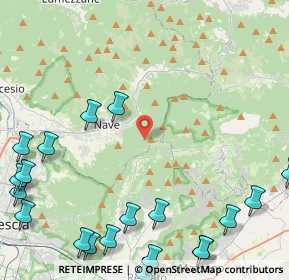 Mappa H8H7+XW, 25075 Nave BS, Italia (6.5735)
