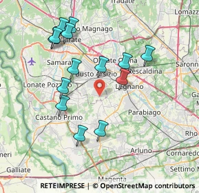 Mappa Via Dairago, 21052 Busto Arsizio VA, Italia (7.47357)