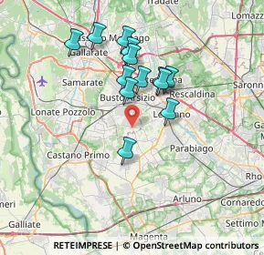 Mappa Via Dairago, 21052 Busto Arsizio VA, Italia (5.95231)